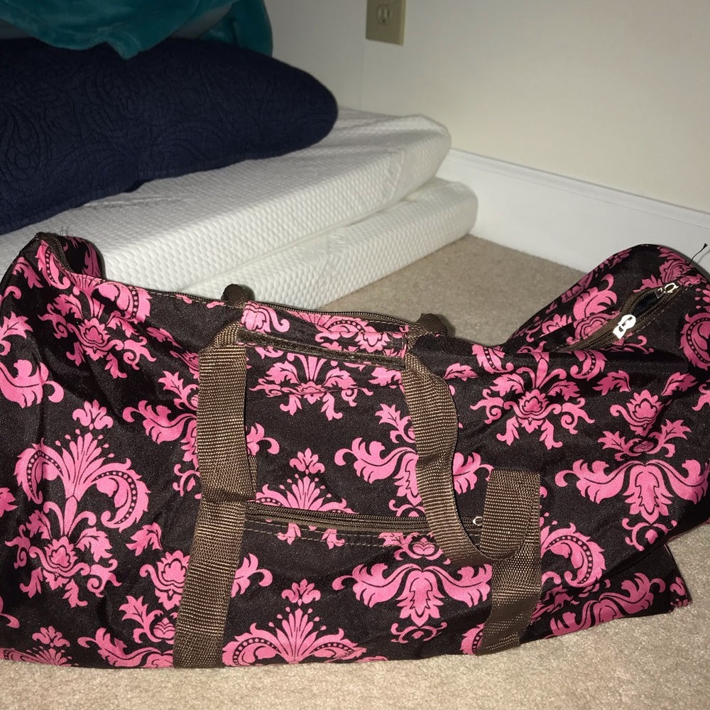 Paisley duffel bag